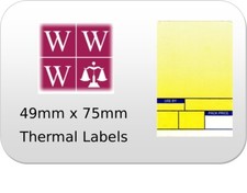 Compatible With Avery scales - Format 1, 49x75mm, 36 Rolls