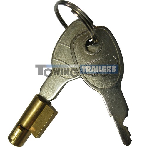 Trailer coupling lock for - trailer,