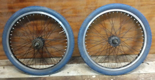 Pair bmx old school cross - of,