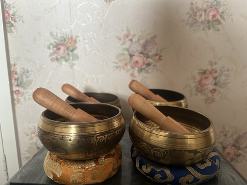 Tibetain singing bowl - , imported