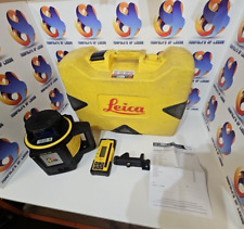 Leica Rugby 820 DG Laser with Receiver calibrated Battery And Charger vat