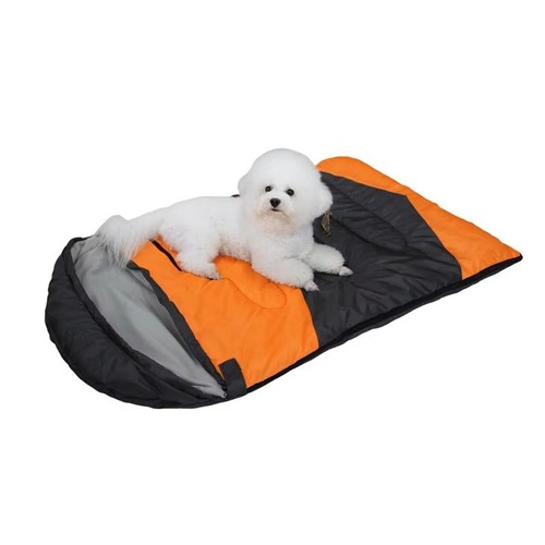 Winter dog sleeping - winter,