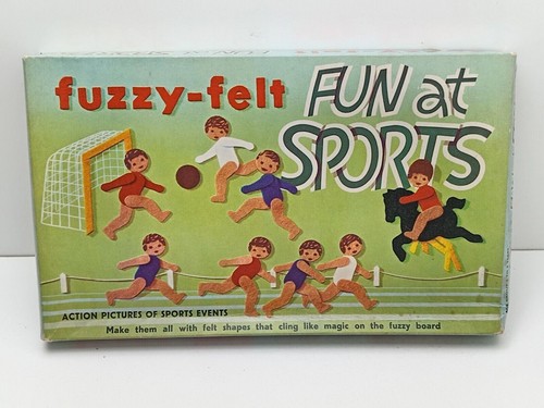 Vintage fuzzy felt - vintage, at
