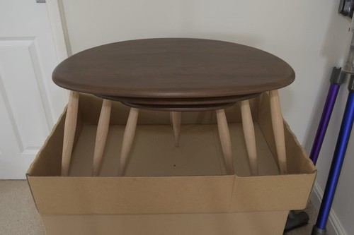 Ercol pebble tables black - tables,