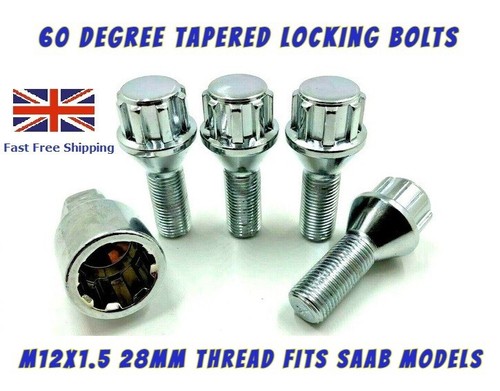 Wheel locking bolts fits saab - bolts,