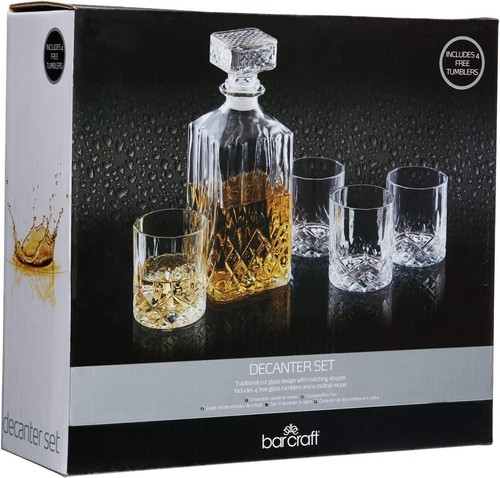 Barcraft whisky decanter and - whisky,