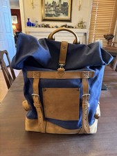 Saddleback Leather Company Mountainback NAVY BLUE PROTOTYPE!!!   Simple Backpack