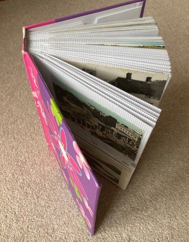 200 postcards album all - x, ages