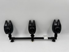 Fox Micron MX Bite Alarms 3-Rod Setup With Buzz Bar