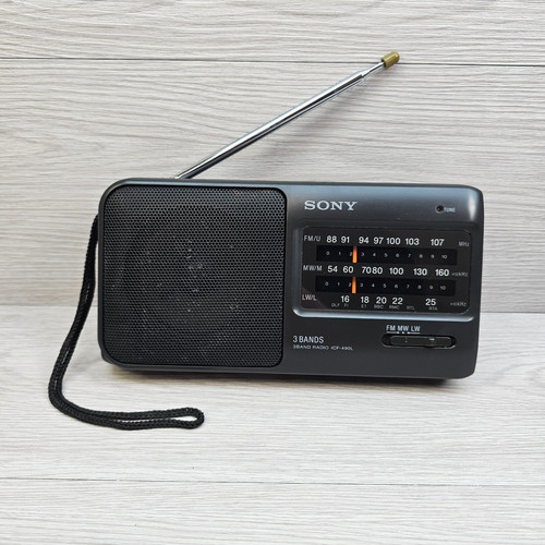 Vintage sony icf - sony, portable