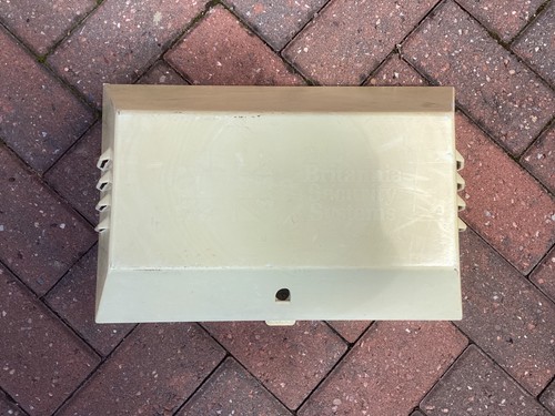 Vintage burglar alarm bell box - vintage,