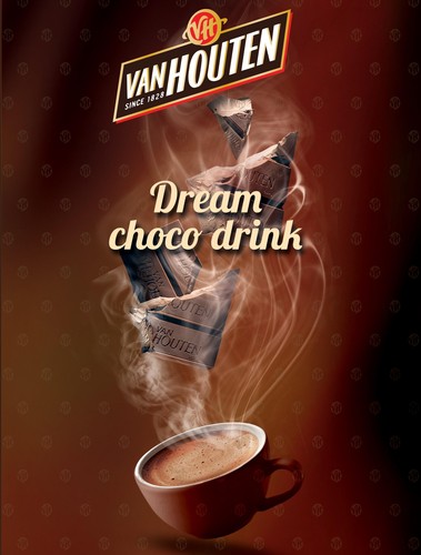 Van houten hot chocolate incup - van,