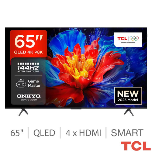 Tcl inch 65p8k smart - smart, 4k