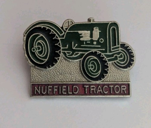 Nuffield tractor enamel pin - nuffield,
