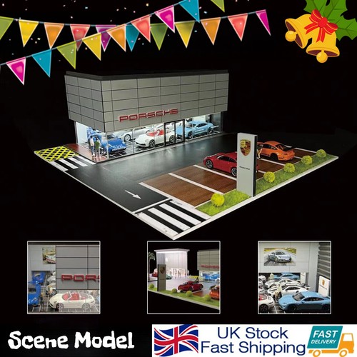 Diorama car parking lot - car,