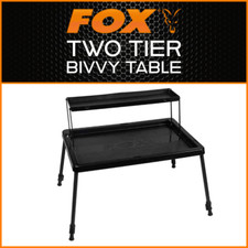 FOX TWO TIER BIVVY TABLE - NEW  | CARP FISHING ACCESSORIES CAC867