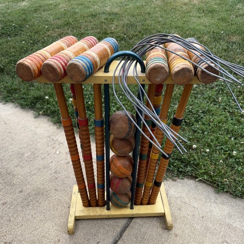 Vtg south bend croquet - vtg, set