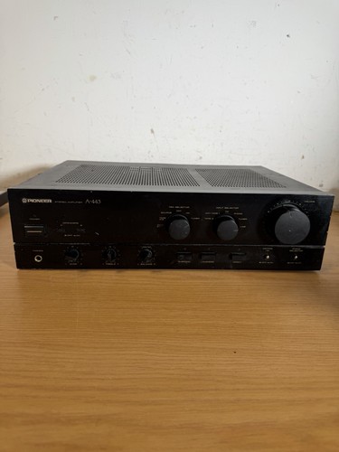 Pioneer 443 stereo amplifier - a,