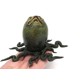 Alien Egg with Tendril like Roots. Organic Capsule for Facehugger. Xmas Gift