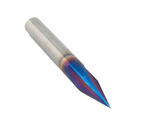 Vgroove flute router - 30°,