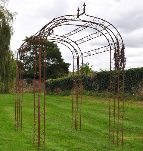 Metal garden arch shabby chic - shabby,