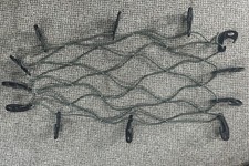 ELASTIC CARGO NET WITH HOOK CAR TRAILER ROOF RACK BOOT LUGGAGE BUNGEE 90cmX50cm