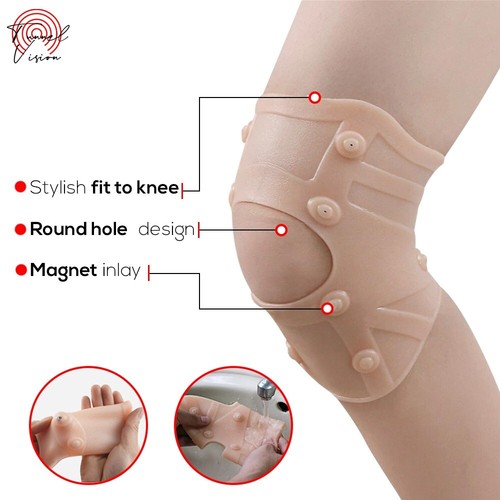 Gel knee support magnet - gel,
