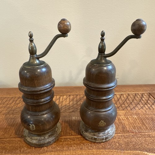 Vintage wood zassenhaus salt - vintage,