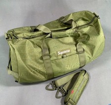Supreme Duffle Bag/ Gym Bag Green