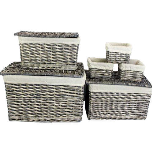 Wicker storage trunks chest - storage,