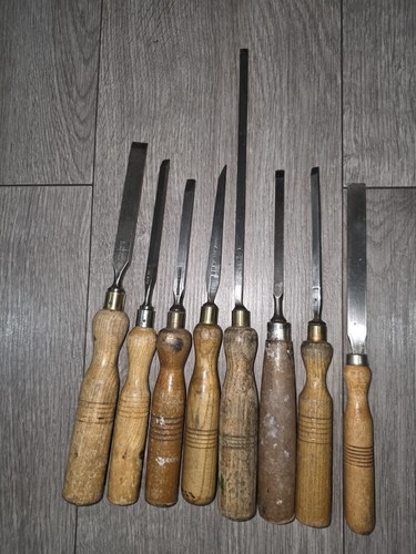Various vintage chisels - various,