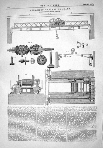 Old 1867 overhead - old,