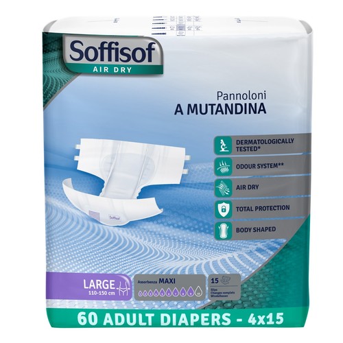 60x soffisof air dry adult - 60x,
