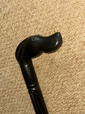 Antique Large Ebony Walking