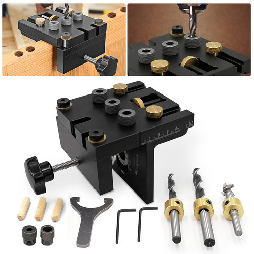 Woodworking doweling jig - doweling, 3