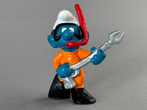 20120 diver schleich smurf - -, /