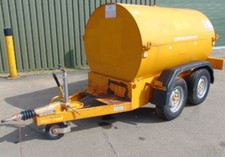 Trailer Engineering 950L Fast Tow Twin Axle Bunded Fuel Bowser.