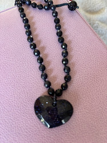 Lola rose blue sandstone heart - lola,