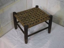 ANTIQUE ROPE WOVEN OAK