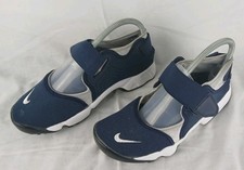 Nike Air Rift Navy Blue Trainers Sandals Shoes Womens UK Size 5.5 EU 38.5 Rare