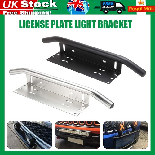 Bull bar front bumper - front, license