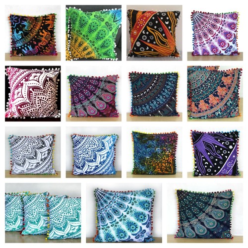 16x16 square boho - boho, cushion