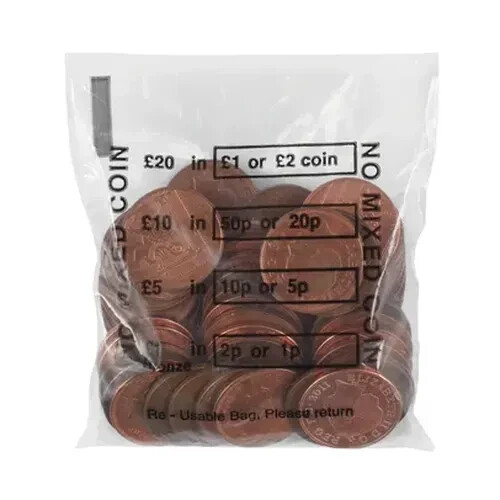 Strong plastic money - bags, one