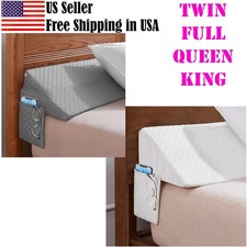Bed Wedge Pillow, Headboard Pillow Wedge, Bed Gap Filler Close The Gap