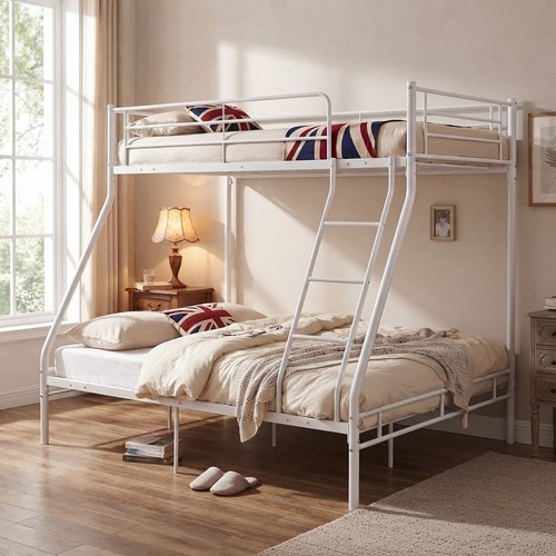 Classic white triple - triple, bunk