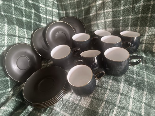 Denby jet black - 8, x