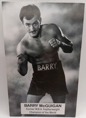 Barry mcguigan boxing - boxing, world