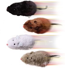 Clockwork Wind Up Running Rat Fake Realistic Lifelike Rodent Mouse Prank Joke