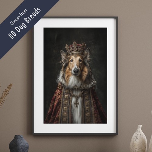 Royal dog portrait - portrait, –