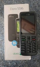 Doro 5516 Unlocked Mobile Phone (Graphite) New